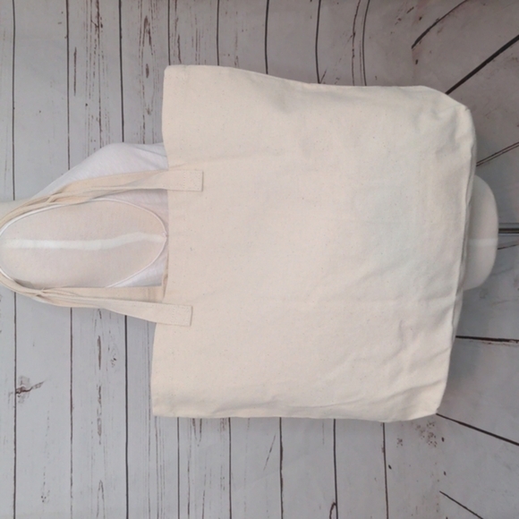 Coffee, Gym,‎ Take Kids to Sports, Repeat Natural Canvas Reusable Tote Bag - Picture 8 of 11